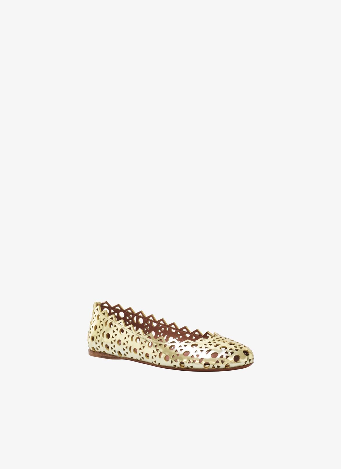 Ballerinas ALAÏA LIGHT GOLD BALLERINAS